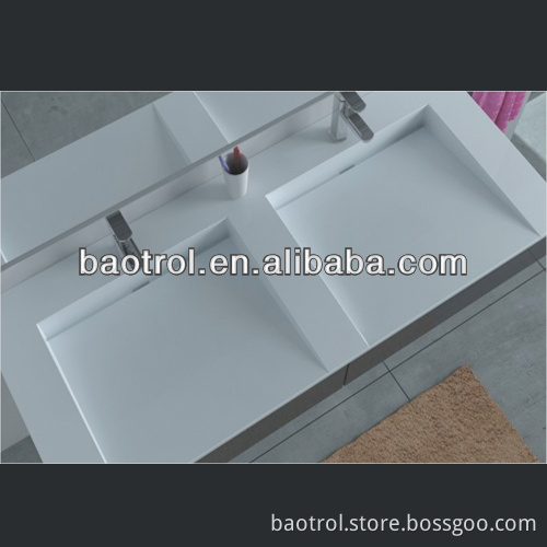 China New Artificial Stone Pedestal Basin